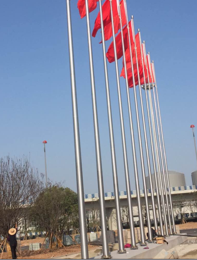 江北機場T3航站樓旗桿